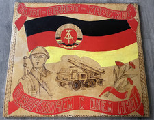 Org.Wandtafel/Bild, Rudi-Arndt-Kaserne Nauen(Gro&szlig; Behnitz),Raketenabteilung RA-1
