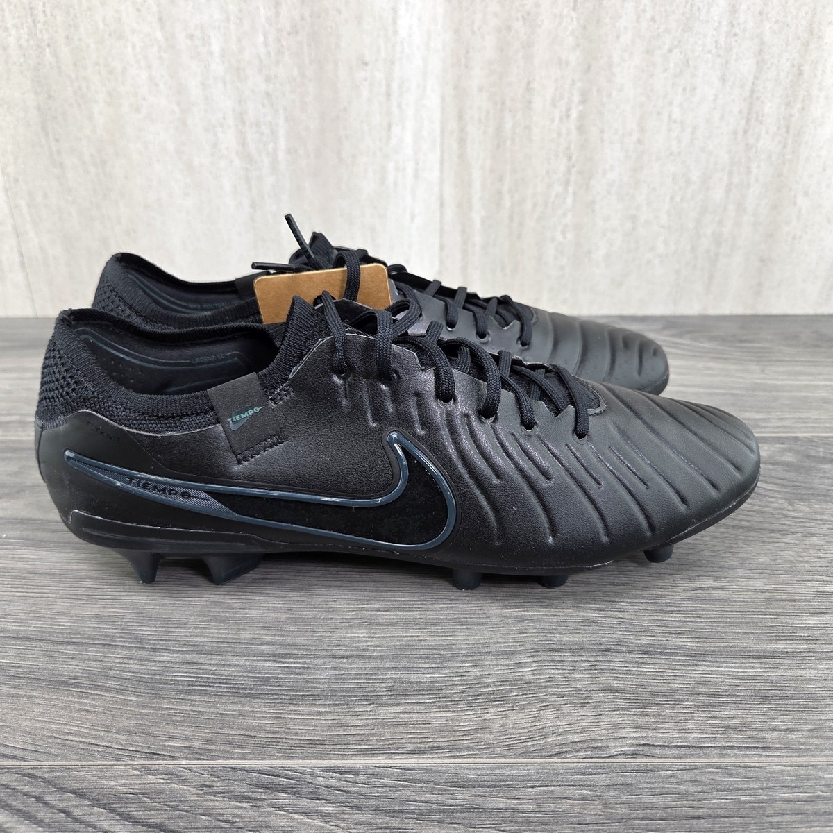 New Men\'s 7 Wonen\'s 8.5 Nike Tiempo Legend 10 Elite FG Shadow Pack Soccer Cleat Mens 7 / Womens 8.5 Nike Tiempo Legend 10 Elite FG Shadow  main image 2