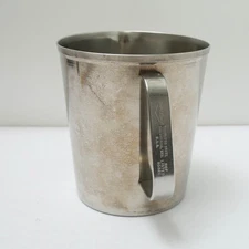 Vtg Vollrath 95320 Stainless Steel Measuring Cup 32 oz Sheboygan Wisconsin USA
