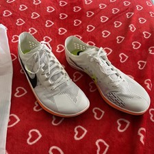 Nike ZoomX Dragonfly XC Spikes Mens Size 8 White Total Orange