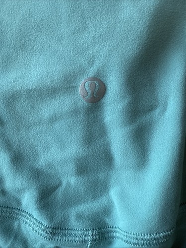 "Pantalón Lululemon Align II 25"" Azul Aqua Leggings Talla 4" - Imagen 5 de 5