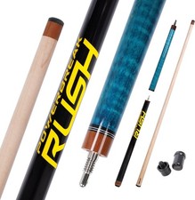 CUEELF Heavy Hitter 3-Piece Break Jump Pool Cue with 13.5mm Tip 58 inch Can...