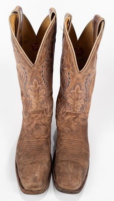 Nocona Legacy MD2711 Western Boots Mens Size 8 D Brown Leather