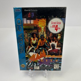 New Factory Sealed Slam City w/ Scottie Pippen Game for Sega CD System
