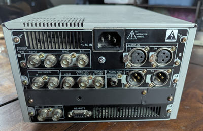 Sony DSR-1500 DVCAM MiniDV VTR Deck w/ SDI AES/EBU | Broadcast