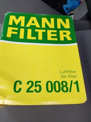 Passend für MANN FILTER C 25 008/1 LUFTFILTER UK-Bestand