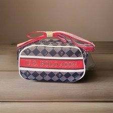 NWT  U.S. Polo Assn. Red White Blue Crossbody...
