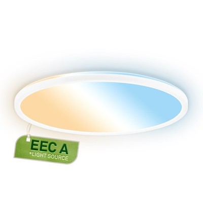 LED Deckenleuchte Slim Panel Lampe ultra effizient CCT dimmbar 3000lm 42cm weiß