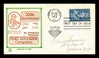 US COVER FORT DUQUESNE 200TH ANNIVERSARY FDC SCOTT 1123 TRI COLOR CACHET
