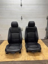 06-11 Oem Bmw E90 328 335 Sedan Front Left Right Sport Seats Black Leather