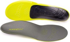 Superfeet Run Support Low Arch Insoles Carbon Fiber Running Men 11.5-13 Wo 12-14