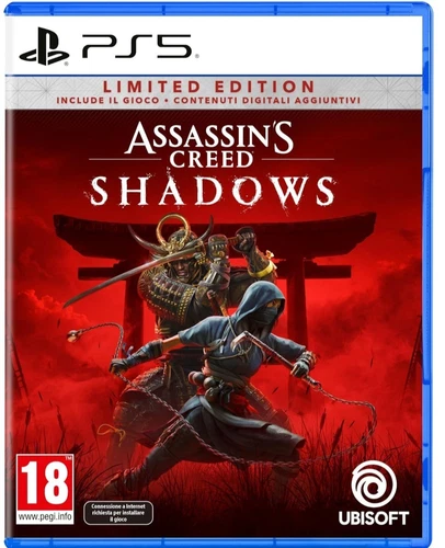 ASSASSIN'S CREED SHADOWS SPECIAL EDITION PS5 ITALIANO PLAYSTATION 5 Copertina EU - Imagen 1 de 7