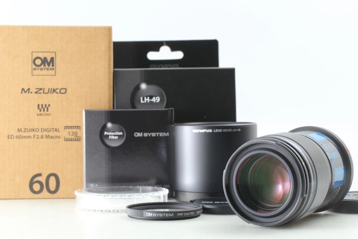 OLYMPUS M.Zuiko 60mm f2.8 元箱 Olympus Zuiko Fixed/Prime 60mm Focal M. Camera Lenses for sale | eBay