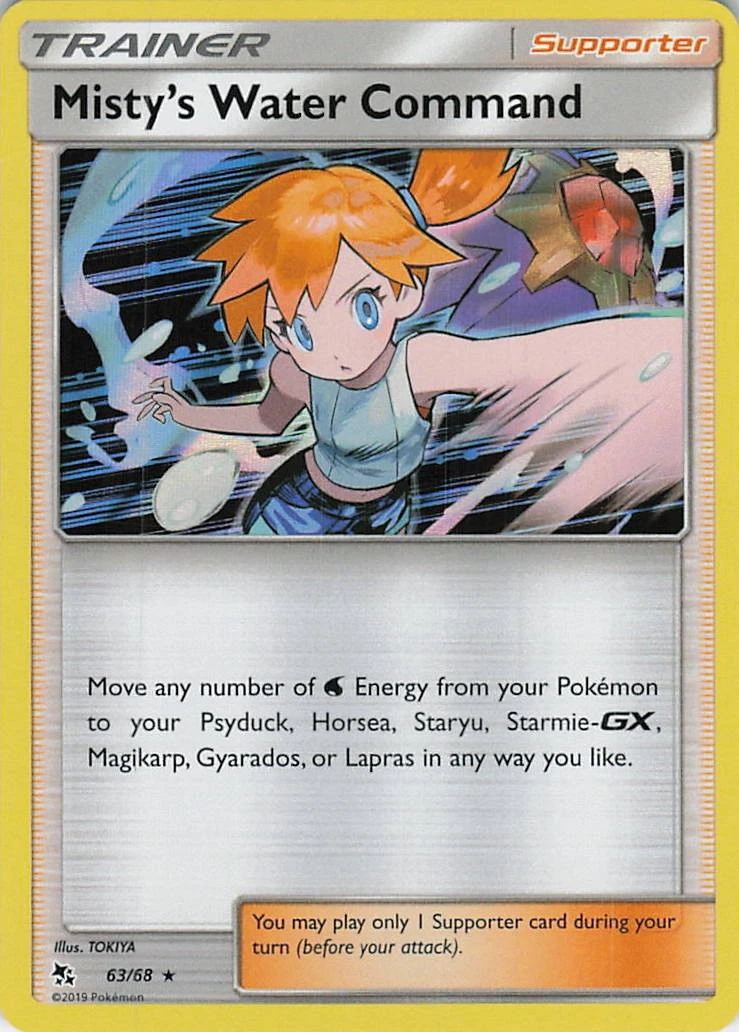 Misty's Water Command Pokémon TCG Cards for sale | eBay