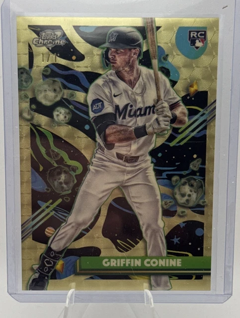 2025 Topps Cosmic Chrome Griffin Conine RC #167 Superfractor 1/1