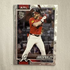 2026 Topps Baseball Jake Fraley RC #323 Foil Diamaite
