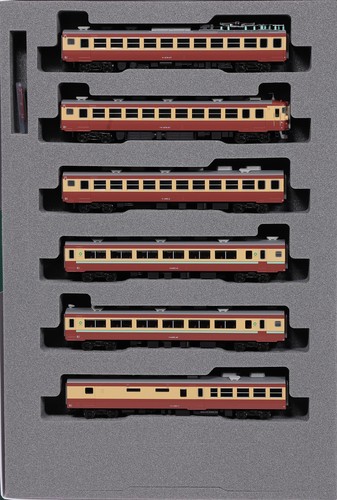 KATO N Gauge 475 Series Express Tateyama Yunokuni Juego de 6 Carros Adición 10-1635 Rai | Zustand: New