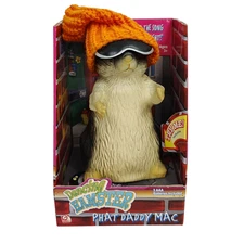 Novelty 2001 Rubber Dancing Hamster Phat Daddy Mac Rappers Delight Read