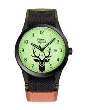 PIERRE RICAUD Men Quartz Casual Watch Classic Dress Waterproof 42mm