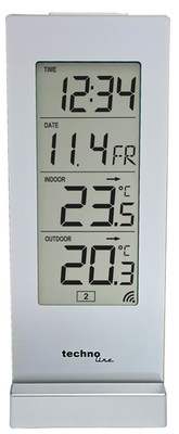 Technoline WS9767 | silber | Temperaturstation