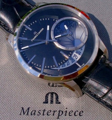 Super-edle Maurice Lacroix - Pontos  DÉCENTRIQUE GMT ; 4.290,- EUR