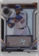 2016 Topps Strata Clearly Authentic Relics Yoenis Cespedes #CAR-YC 10ea