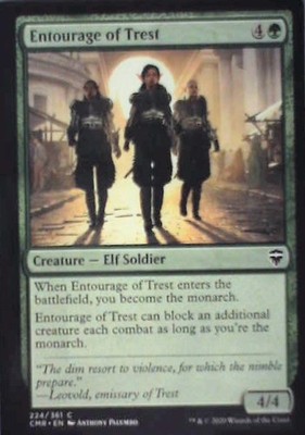 Entourage of Trest - Commander Legends: #224, Magic: The Gathering Nm C277