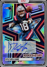 Panini Rookies & Stars Kyle Williams RC Auto #18 New England Patriots