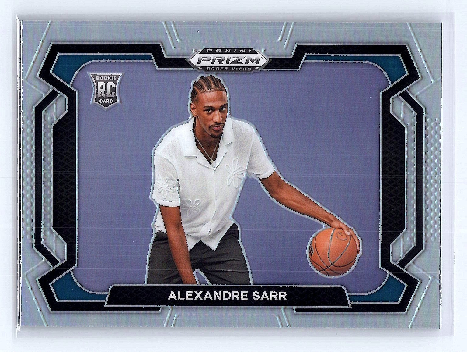 Alexandre Sarr 2024 Panini Prizm Draft Picks Variation #52 Silver Prizms