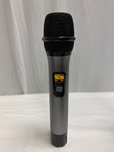 Micrófono dinámico inalámbrico TONOR TW820 doble profesional UHF de metal negro - Imagen 4 de 12