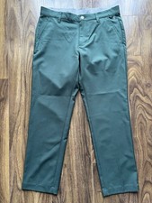 Adidas Golf Trousers W30 L27 Green Regular Straight BNWOT Immaculate RRP &pound;79