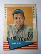 Fleer 1961 Baseball Greats Babe Ruth #75 New York Yankees MLB Baseball