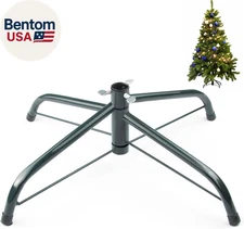 16 Inch Metal Christmas Tree Stand for 4 to 10Ft Christmas Trees, Heavy Duty Fol