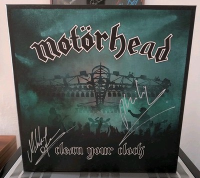 Motörhead Clean Your Clock Box Signed Complete