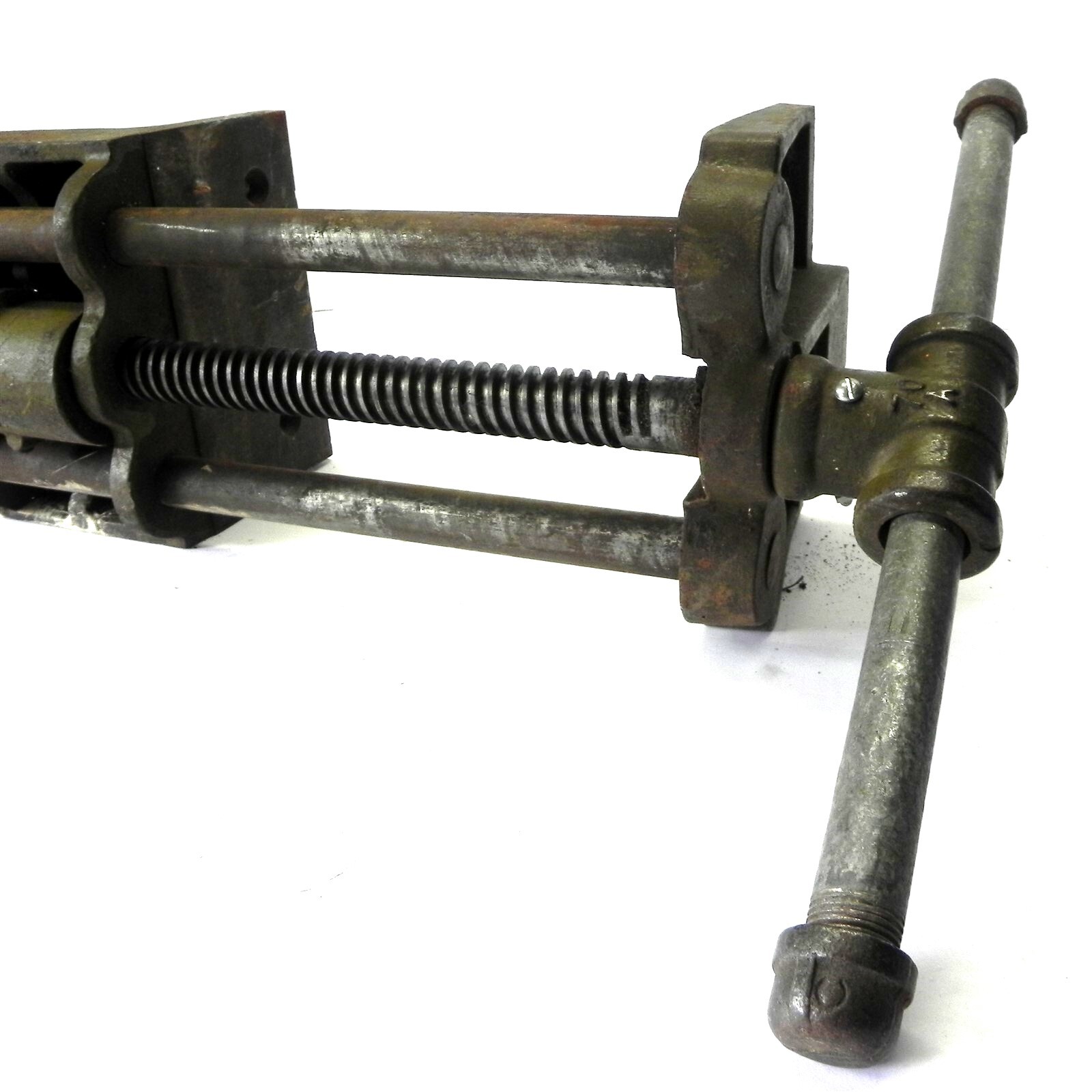 ABERNATHY 70D WOOD WORKING VISE ANTIQUE VINTAGE 6 3/4" TABLE MOUNTED