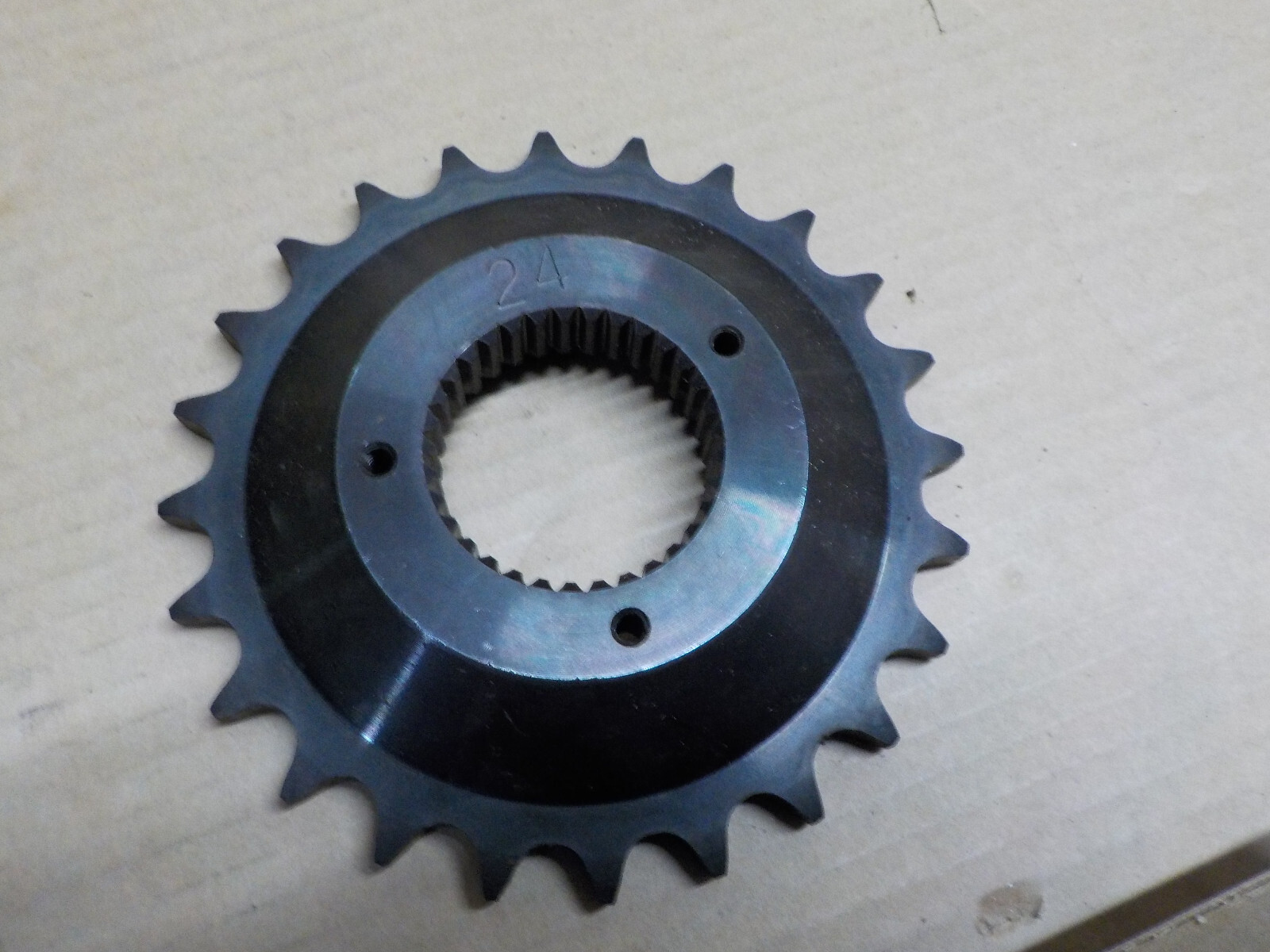 HARLEY OFFSET SPROCKET (24T) For CONVERSION BELT DRIVE TO CHAIN DRIVE