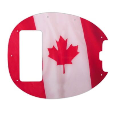 Music Man 5 String StingRay 5 Classic Bass canadian flag