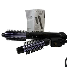 Conair Hot Air Styler #CD160 Volume Curling & Bristle Brush Booklet Tested