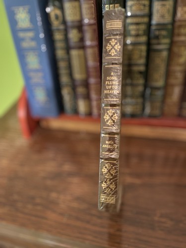 A SONG FLUNG UP TO HEAVEN LEATHER BOUND BY MAYA ANGELOU* EASTON PRESS - Picture 5 of 5