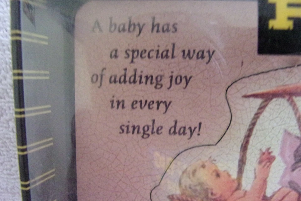 Tarjeta de regalo TimeWorks Maternity/Baby Coming Pop Out 2008 con reloj nueva Foto 2 de 4