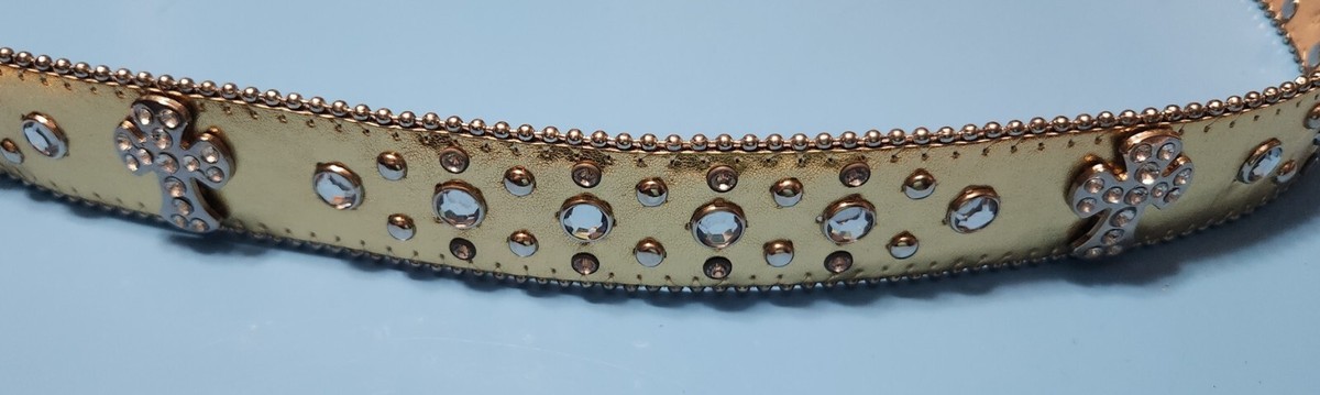 Studded Camo Cross Women\'s Belt - Brand New Rhinestones Cross Emblem Cowgirl S Studded belt Rhinestone Belt for Women Men Belts Cowgirl  main image 3