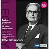 BRAHMS / MOZART / KLEMPERER / KRSO / RFCO / PREY - GERMAN REQUIEM / NEW Audio CD
