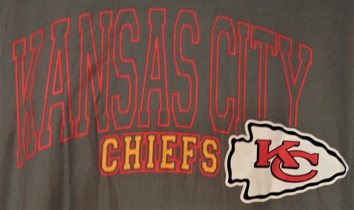 Mens Kansas Chiefs Pajama Set Plaid Red Yellow Gray Long Sleeve Size XL NWT - Picture 5 of 7