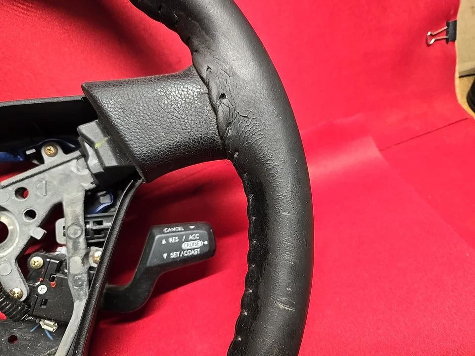 Volante Saab 9-2x 2005 2006 cuero negro con crucero 32010144 Foto 4 de 4