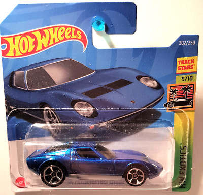 Hot Wheels - 71' 1971 Lamborghini Miura SV 2022 Nr202 HW Exotics Sportwagen, I4