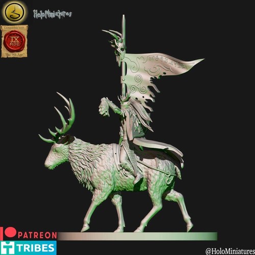 Wood Elves King's Hunters Wargames - 9th age - dnd - tabletop gaming - old world - Imagen 8 de 15