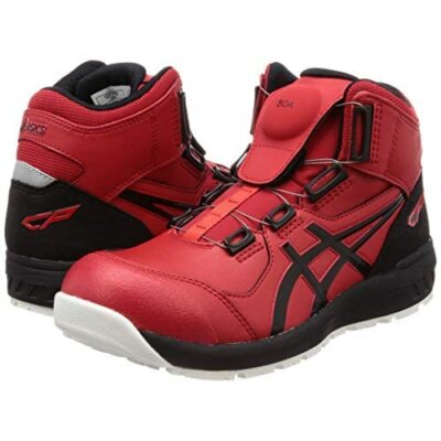 ASICS Working Safety Shoes WIN JOB CP304 BOA WIDE 1271A030 Red US7