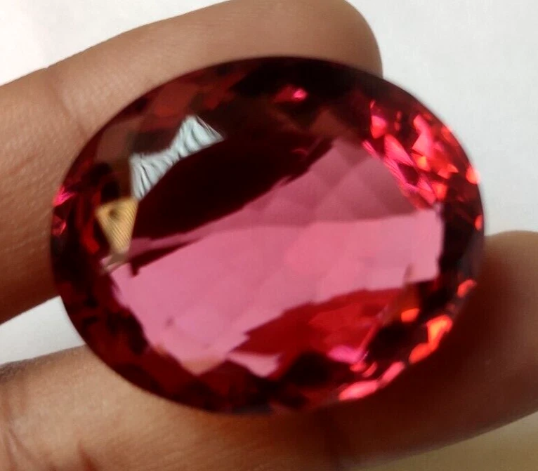 AAA+ 65.45 Ct. Large Pink Tourmaline Oval Cut Loose Gemstone For Gift Women - Image 2 of 4