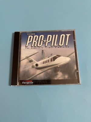 Sierra Pro Pilot The Complete Flight simulator CD-Rom 1999