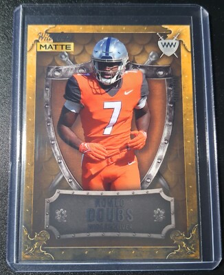Romeo Doubs - Wild Card Matte 2022 - Packers - Weekend Warrior Orange - /100